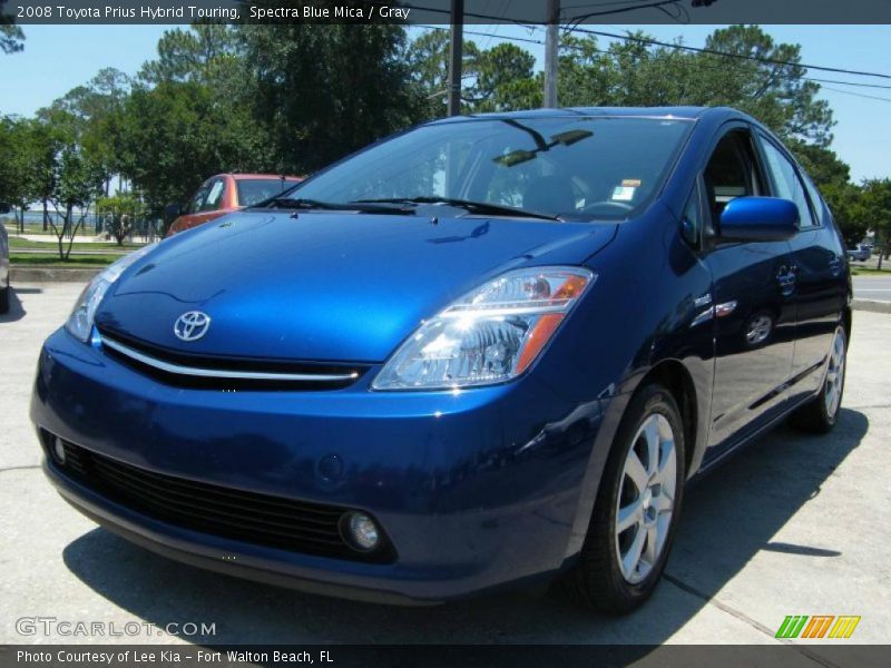 Spectra Blue Mica / Gray 2008 Toyota Prius Hybrid Touring