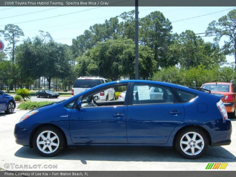Spectra Blue Mica / Gray 2008 Toyota Prius Hybrid Touring