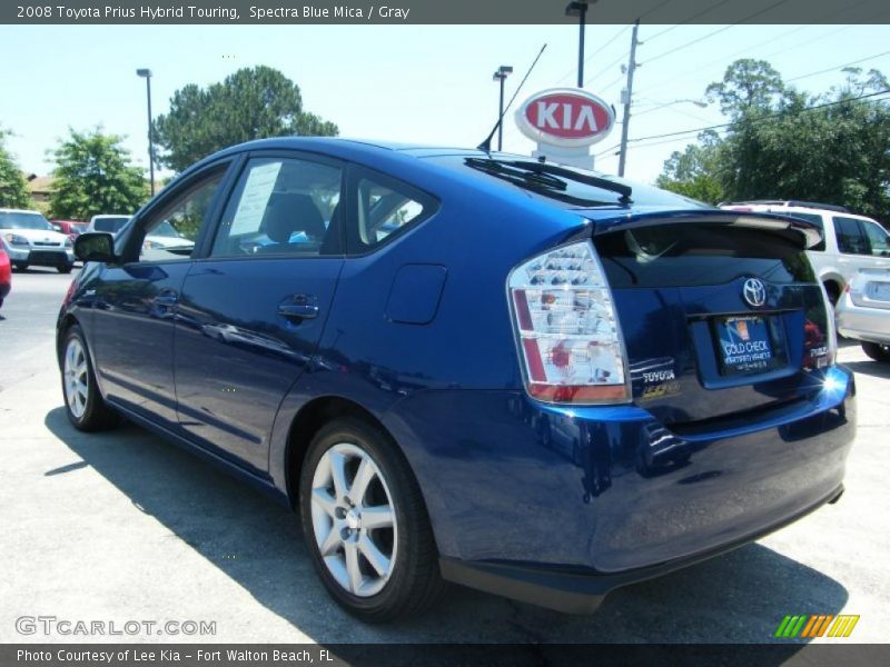 Spectra Blue Mica / Gray 2008 Toyota Prius Hybrid Touring