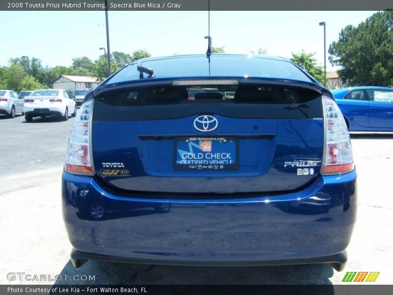 Spectra Blue Mica / Gray 2008 Toyota Prius Hybrid Touring