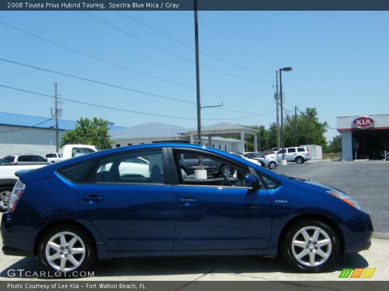 Spectra Blue Mica / Gray 2008 Toyota Prius Hybrid Touring