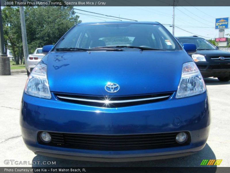Spectra Blue Mica / Gray 2008 Toyota Prius Hybrid Touring