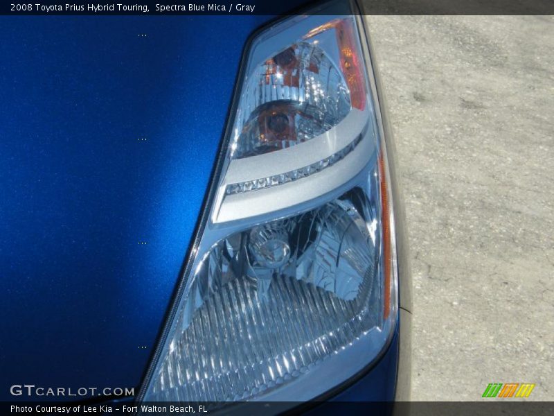 Spectra Blue Mica / Gray 2008 Toyota Prius Hybrid Touring