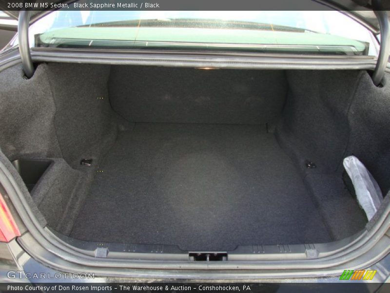 Black Sapphire Metallic / Black 2008 BMW M5 Sedan