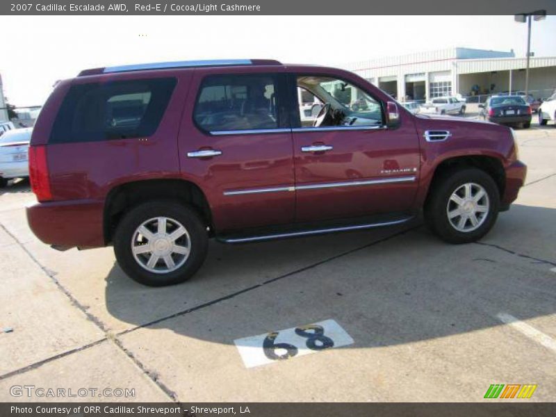 Red-E / Cocoa/Light Cashmere 2007 Cadillac Escalade AWD