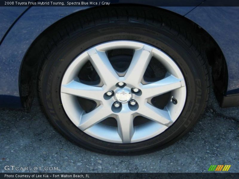 Spectra Blue Mica / Gray 2008 Toyota Prius Hybrid Touring