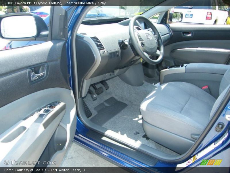 Spectra Blue Mica / Gray 2008 Toyota Prius Hybrid Touring