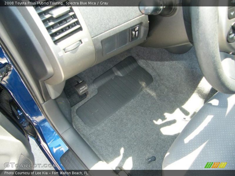 Spectra Blue Mica / Gray 2008 Toyota Prius Hybrid Touring