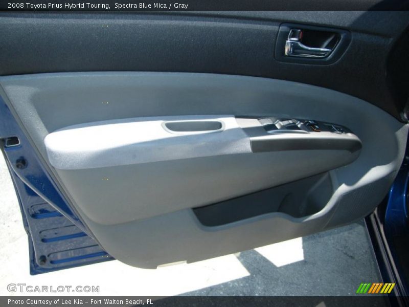 Spectra Blue Mica / Gray 2008 Toyota Prius Hybrid Touring