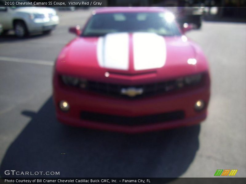 Victory Red / Gray 2010 Chevrolet Camaro SS Coupe