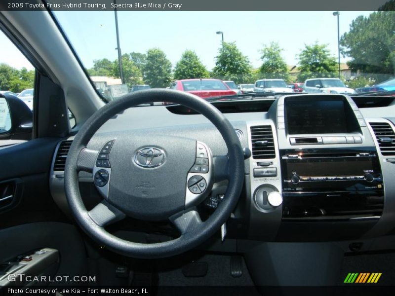 Spectra Blue Mica / Gray 2008 Toyota Prius Hybrid Touring