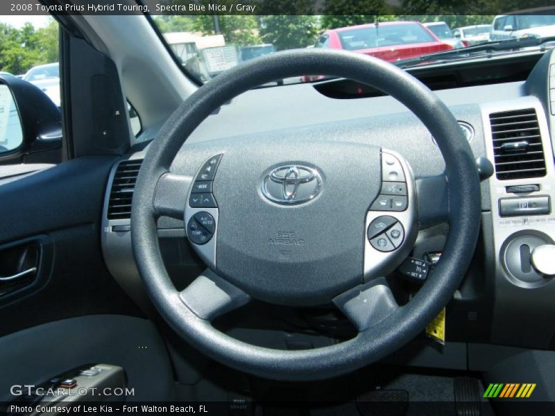 Spectra Blue Mica / Gray 2008 Toyota Prius Hybrid Touring