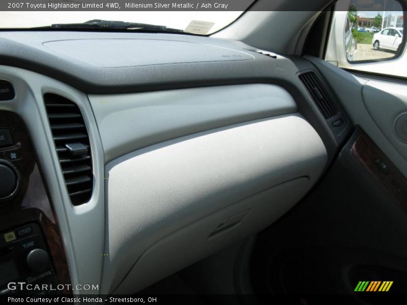 Millenium Silver Metallic / Ash Gray 2007 Toyota Highlander Limited 4WD