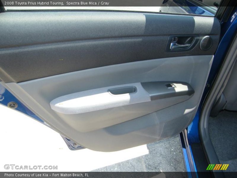 Spectra Blue Mica / Gray 2008 Toyota Prius Hybrid Touring