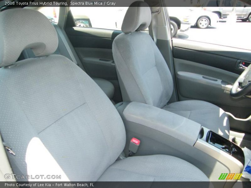 Spectra Blue Mica / Gray 2008 Toyota Prius Hybrid Touring