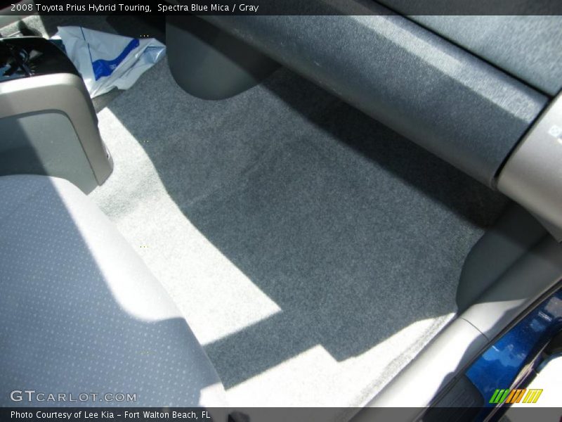 Spectra Blue Mica / Gray 2008 Toyota Prius Hybrid Touring