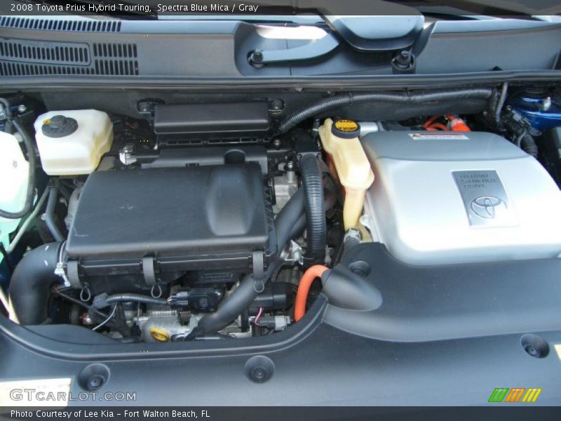 Spectra Blue Mica / Gray 2008 Toyota Prius Hybrid Touring