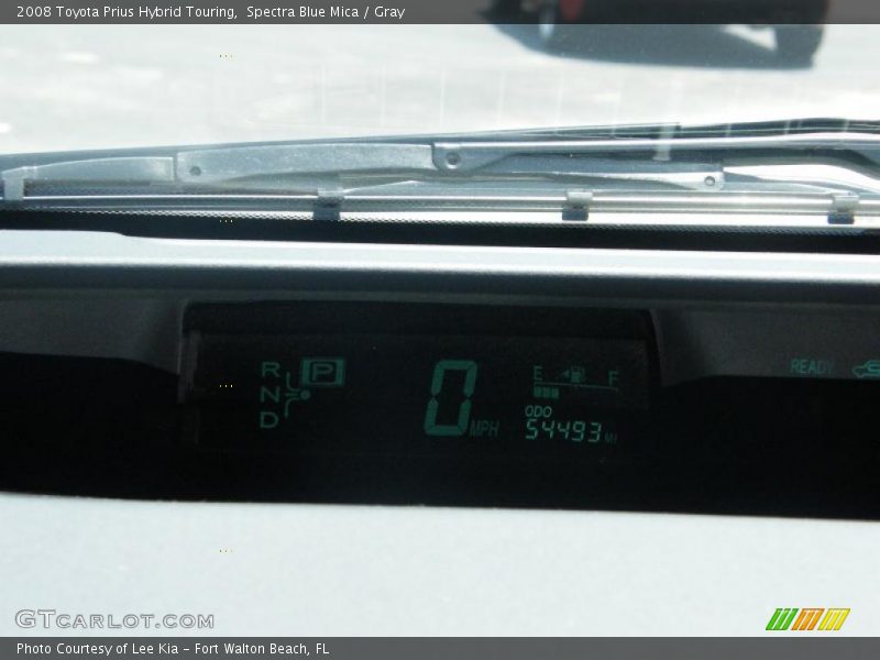 Spectra Blue Mica / Gray 2008 Toyota Prius Hybrid Touring
