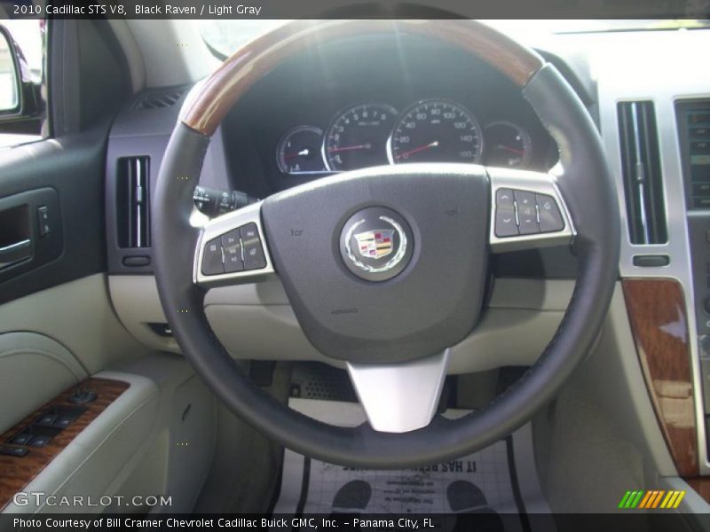 Black Raven / Light Gray 2010 Cadillac STS V8