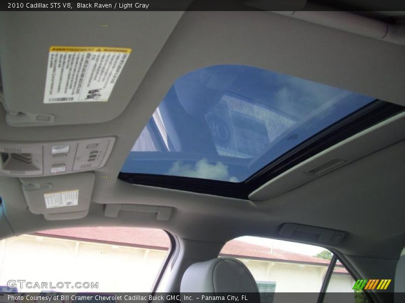 Black Raven / Light Gray 2010 Cadillac STS V8