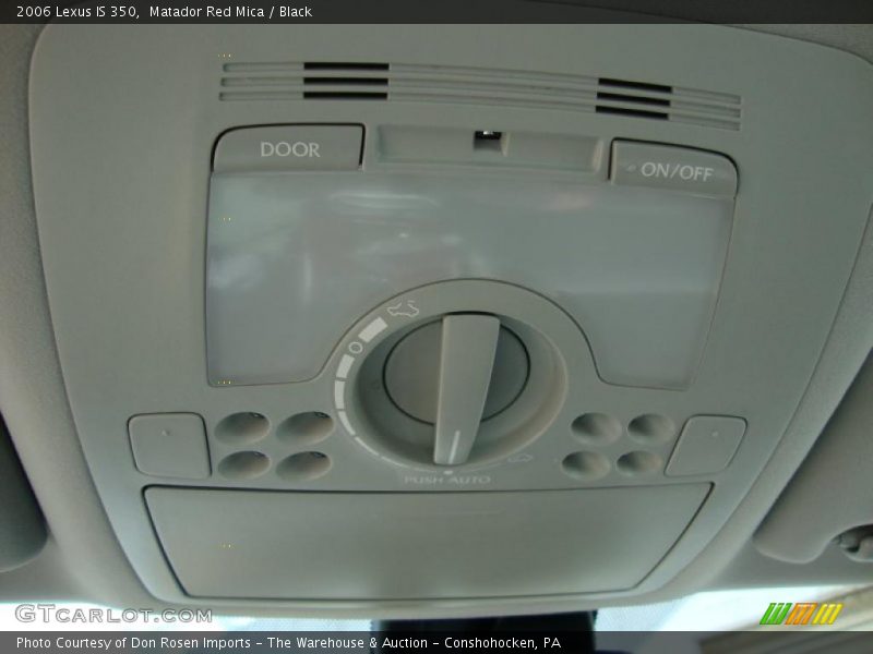 Matador Red Mica / Black 2006 Lexus IS 350