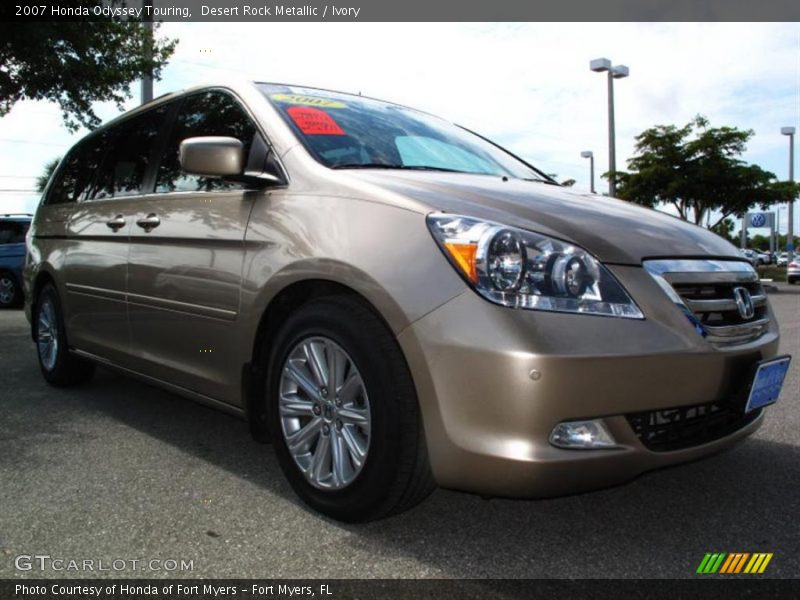 Desert Rock Metallic / Ivory 2007 Honda Odyssey Touring