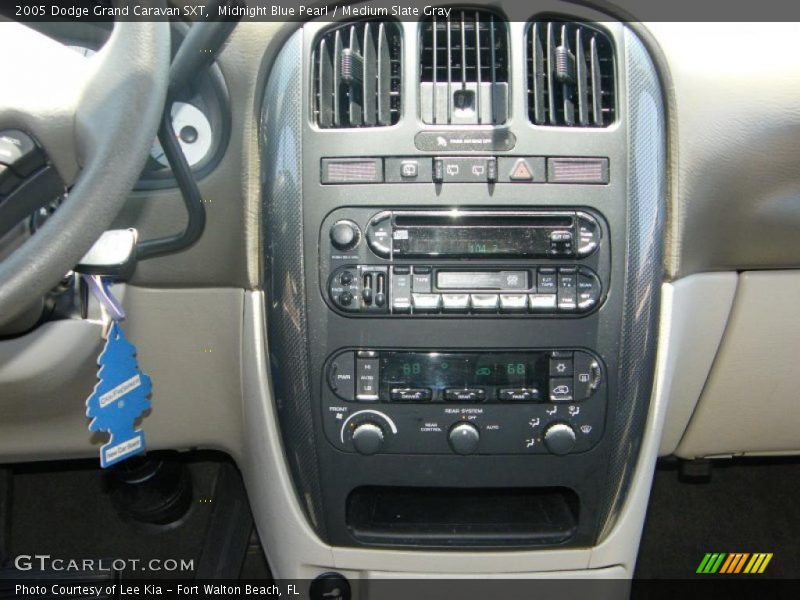 Midnight Blue Pearl / Medium Slate Gray 2005 Dodge Grand Caravan SXT