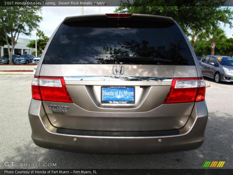 Desert Rock Metallic / Ivory 2007 Honda Odyssey Touring