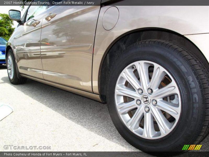 Desert Rock Metallic / Ivory 2007 Honda Odyssey Touring