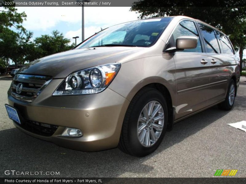 Desert Rock Metallic / Ivory 2007 Honda Odyssey Touring