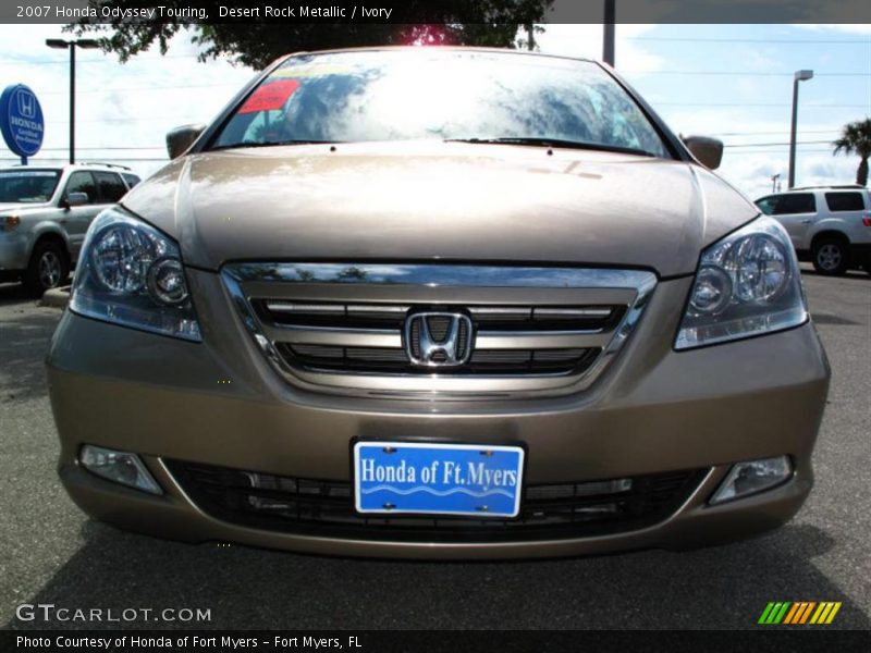 Desert Rock Metallic / Ivory 2007 Honda Odyssey Touring