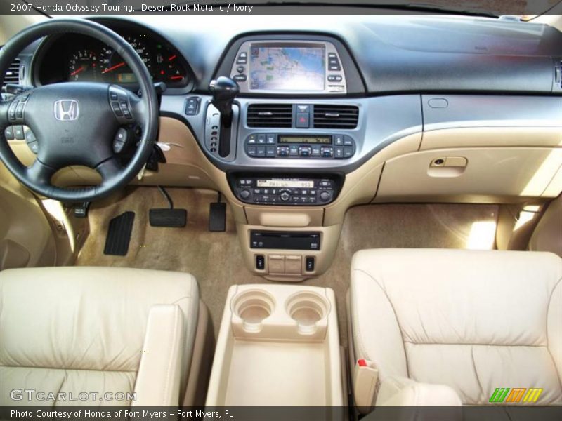Desert Rock Metallic / Ivory 2007 Honda Odyssey Touring