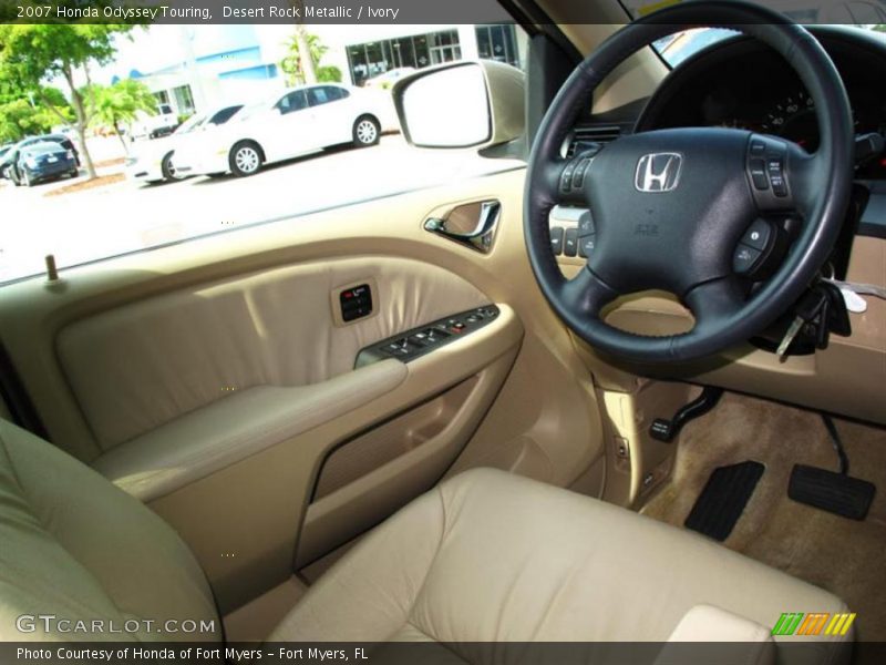 Desert Rock Metallic / Ivory 2007 Honda Odyssey Touring