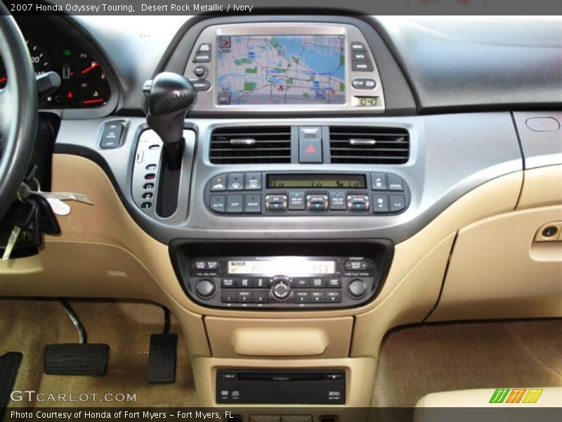 Desert Rock Metallic / Ivory 2007 Honda Odyssey Touring