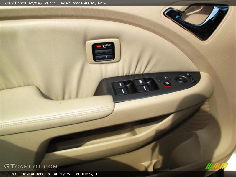 Desert Rock Metallic / Ivory 2007 Honda Odyssey Touring