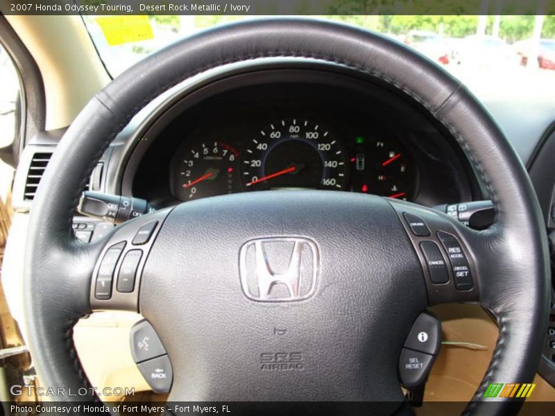 Desert Rock Metallic / Ivory 2007 Honda Odyssey Touring
