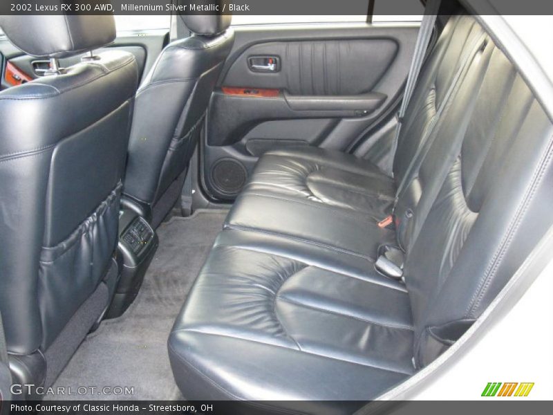 Millennium Silver Metallic / Black 2002 Lexus RX 300 AWD