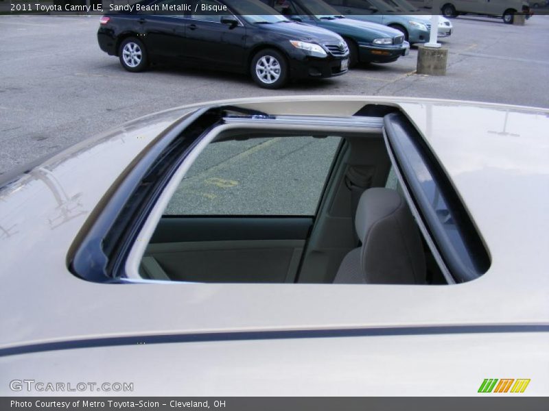 Sandy Beach Metallic / Bisque 2011 Toyota Camry LE