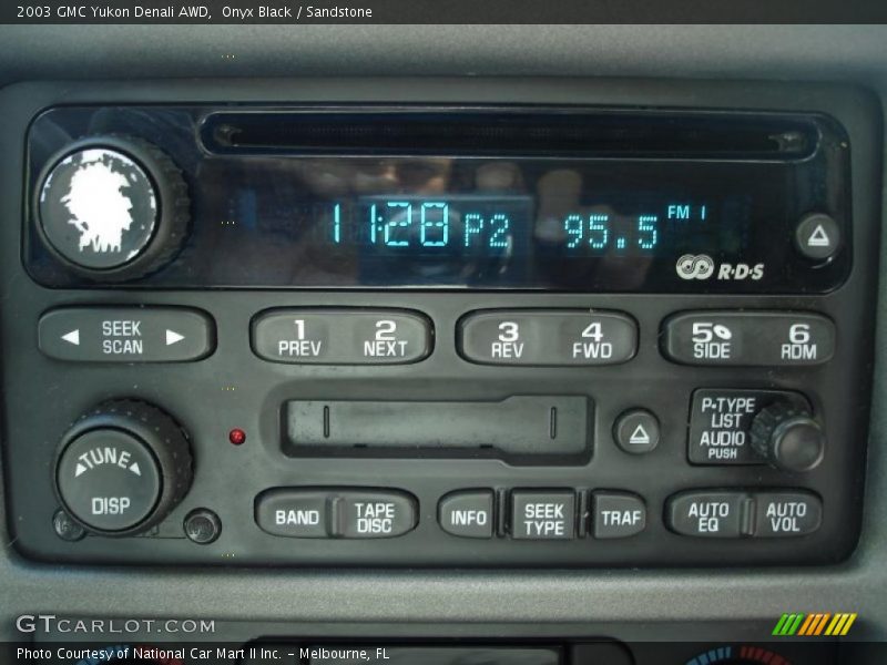 Onyx Black / Sandstone 2003 GMC Yukon Denali AWD