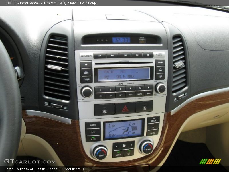 Slate Blue / Beige 2007 Hyundai Santa Fe Limited 4WD