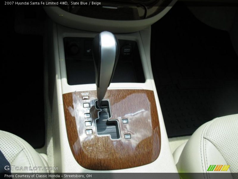 Slate Blue / Beige 2007 Hyundai Santa Fe Limited 4WD