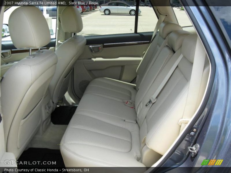 Slate Blue / Beige 2007 Hyundai Santa Fe Limited 4WD