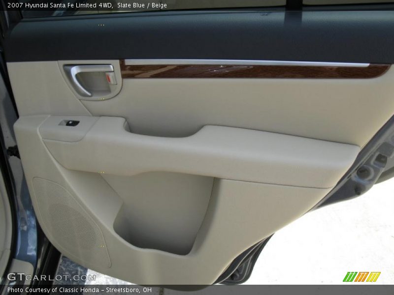 Slate Blue / Beige 2007 Hyundai Santa Fe Limited 4WD