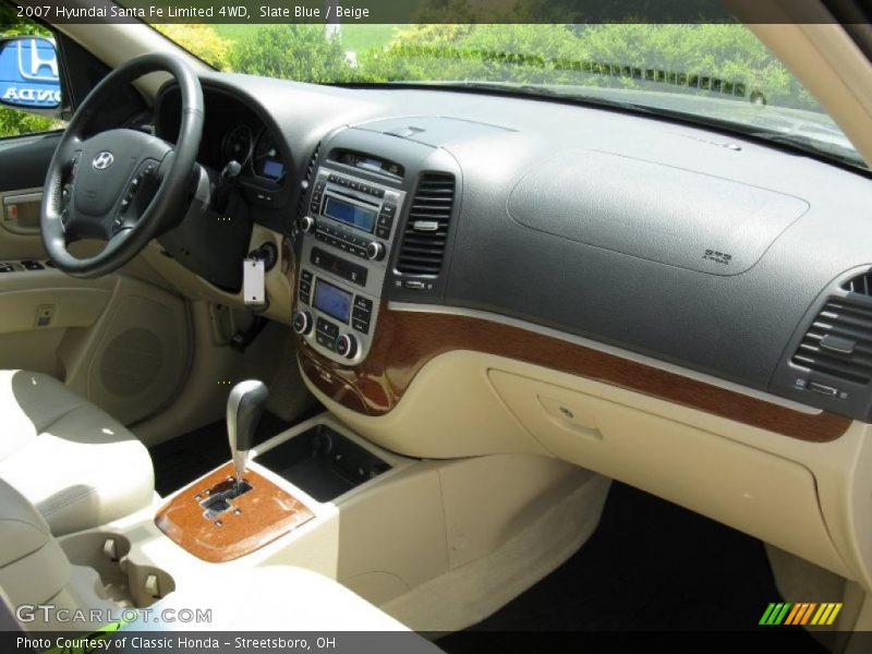 Slate Blue / Beige 2007 Hyundai Santa Fe Limited 4WD