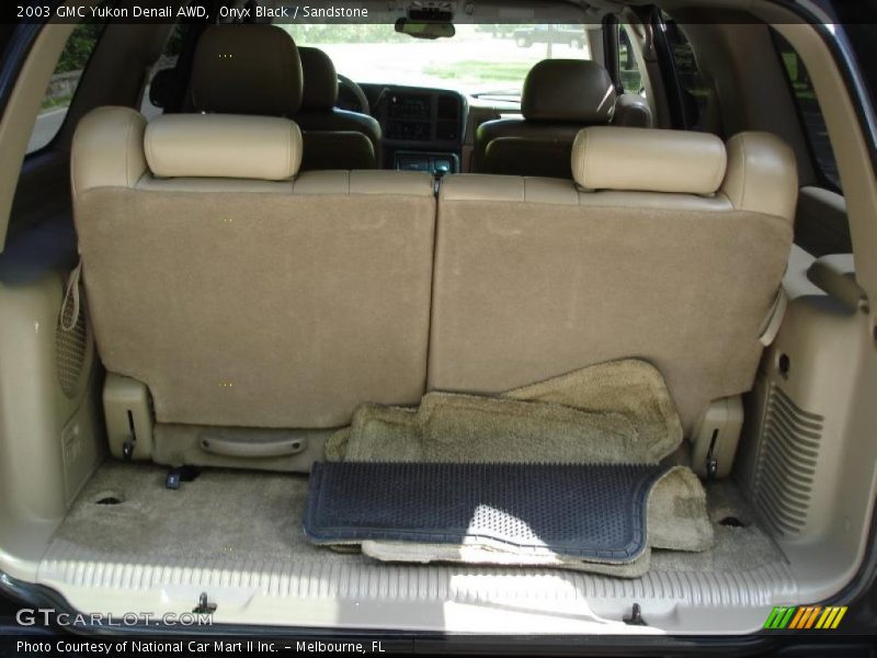 Onyx Black / Sandstone 2003 GMC Yukon Denali AWD