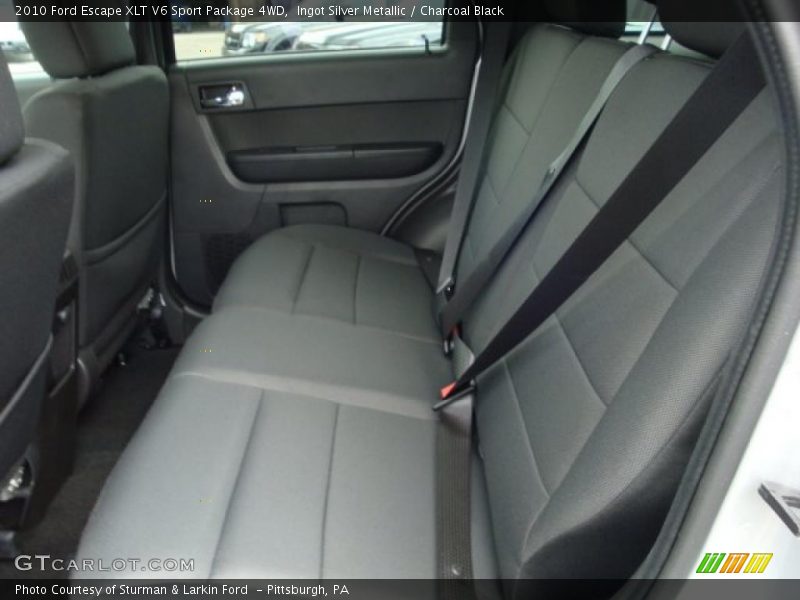 Ingot Silver Metallic / Charcoal Black 2010 Ford Escape XLT V6 Sport Package 4WD