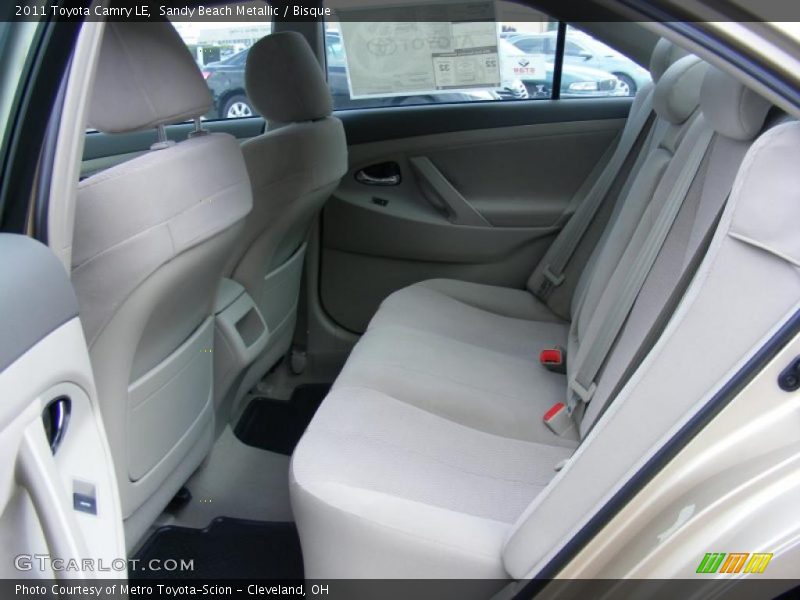 Sandy Beach Metallic / Bisque 2011 Toyota Camry LE