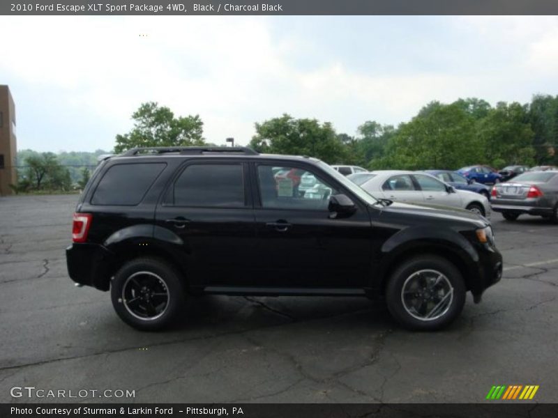 Black / Charcoal Black 2010 Ford Escape XLT Sport Package 4WD