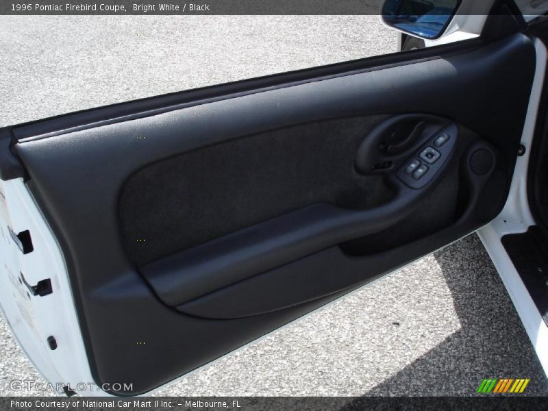 Bright White / Black 1996 Pontiac Firebird Coupe
