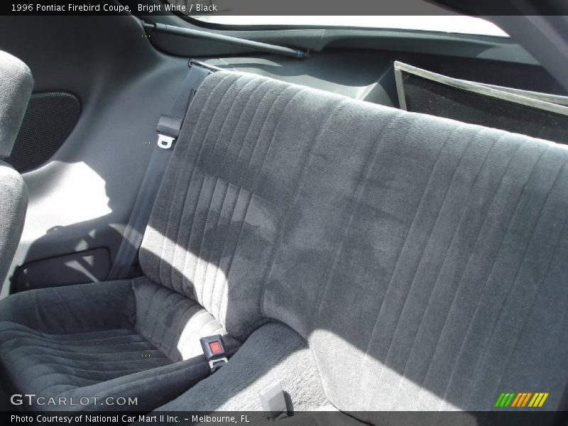 Bright White / Black 1996 Pontiac Firebird Coupe